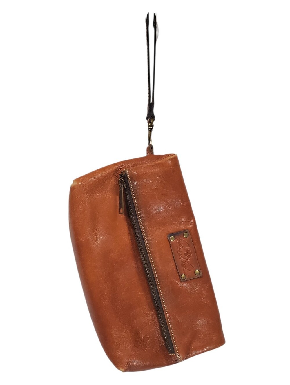 Patricia Nash Valerie Fold Over Leather Clutch Day To Evening Boho Classic